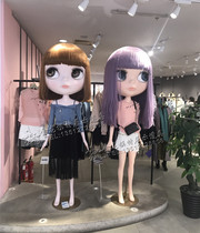 Big-headed Barbie female full-body clothing model props Big-eyed personalized womens clothing window display dummy model