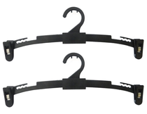 Mens pants clip hanger Underwear underwear hanger Plastic black underwear rack Underwear clip underwear rack