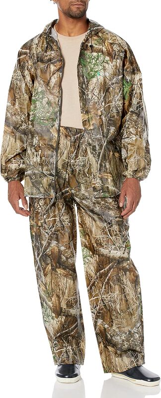 American Frogg Toggs Men's Ultra-Lite2 Waterproof Breathable Raincoat Bionic Camouflage Clothing Outdoor Fishing