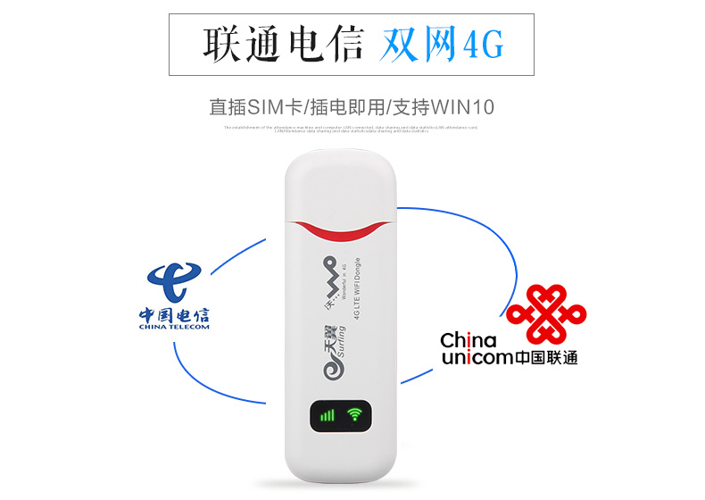 Viễn thông 4 Gam Cato Unicom 3 Gam card mạng không dây đầy đủ Netcom di động cầm tay wifi ba mạng xe mifi thiết bị