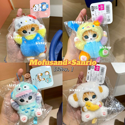 Spot японская подлинная мофус и акула кошка Санрио Санрио Объединение плюшевой кукол КТ