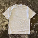 Дыхательная базовая хлопковая ткань, футболка с коротким рукавом, оверсайз