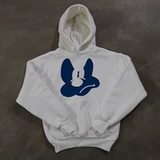 Утепленный спортивный лонгслив для влюбленных с капюшоном, 429 грамм, в американском стиле