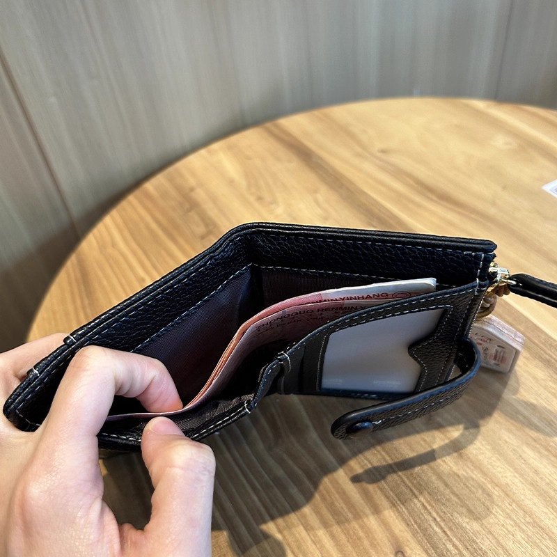 Card Holder for Women 2025 New Model Exquisite Short Mini Wallet with Multiple Card Slots Card Holder Thin Id Case