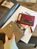 Coin Purse for Women, Mini Small Bag, Two-In-One Card Holder, Key Holder, Coin Holder, Compact Card Holder, Genuine Leather Texture Storage