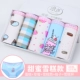 Quần lót Langsha nữ cotton 100% cotton sinh viên quần tươi đầu nữ vải cotton eo lớn tóm tắt - Giống cái