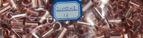 Outer diameter 7 1 wall thickness 0 7 Total length 15 red copper fully hollow rivet 0 RMB25  1 preparation twenty thousand 3
