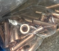 10*46 rod length red copper full hollow rivet 1 5 yuan each