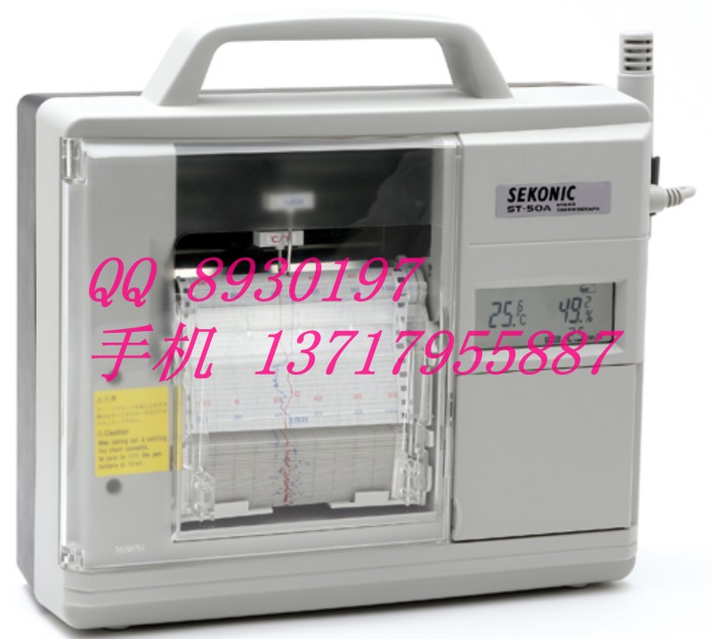 ST-50A TEMPERATURE AND HUMIDITY RECORDER SEKONNYK SEKONIC NUMBER OF TEMPERATURE AND HUMIDITY RECORDER