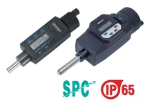 Japan Mitutoyo 0-25mm digital micrometer head with locking nut 350-252-10