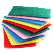 Ultra-valued 10 piece loaded with hard colored bagcloth dishcloth wash-cloth sponge rag kitchen not stained with oil brushed bowl cloth