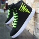 Mùa thu cao sneakers nam xu hướng Gaobang giày khiêu vũ đường phố giày thể thao màu đen và trắng Hàn Quốc phiên bản của sự gia tăng giày nam mùa hè