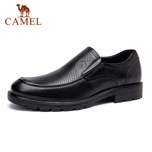 Летние дышащие босоножки, 2023, для мужчины среднего возраста, из натуральной кожи