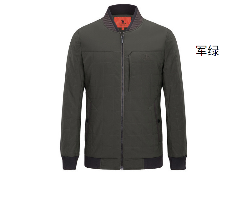 Lạc đà nam mùa đông mới ấm bông bóng chày cổ áo màu rắn áo khoác nam giới trẻ Hàn Quốc thường mặc cotton áo khoác bóng chày