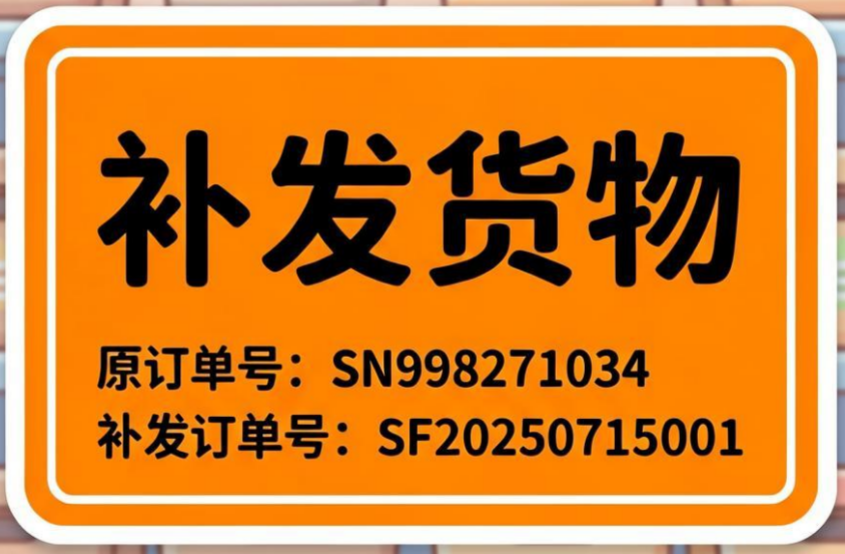 物流异常补发专用