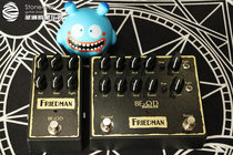 Friedman BE-OD Deluxe Single and Dual Channel High Gain Overdrive Distortion Stompbox BE100