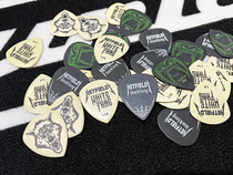 DUNLOP DUNLOP Metallica band James Hetfield signature pick black and white