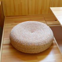 Japanese-style straw futon rattan cushion on the ground thick round seat cushion meditation cushion meditation mat tatami mat