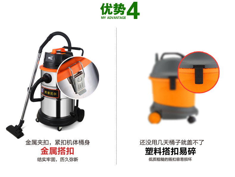 điện máy xanh máy hút bụi Ope khách sạn hội thảo khách sạn thương mại máy hút bụi công suất cao trang trí làm đẹp đường may làm sạch quét và ướt 60L - Máy hút bụi robot lau quét nhà
