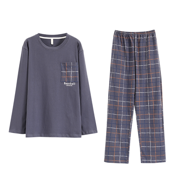 24-year new pajama pure cotton pajama set Yi Er Shuang