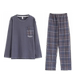 24-year new pajama pure cotton pajama set Yi Er Shuang