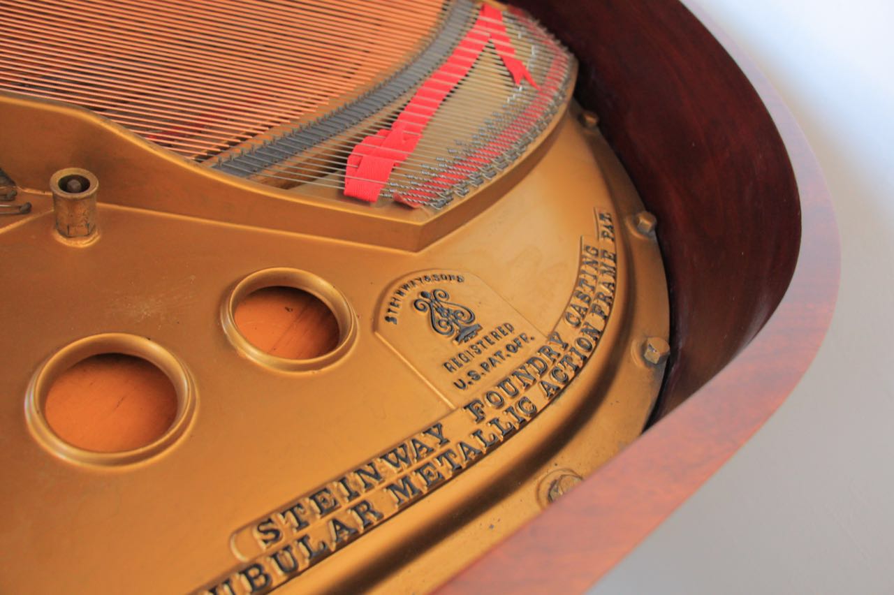 Đức nhập khẩu Steinway XR Steinway ngà sức khỏe bộ sưu tập cổ piano piano Thành Đô 	1 cây đàn piano