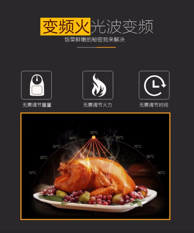 máy nướng bánh mì mini Lò vi sóng biến tần 25 lít gia đình Galanz / Glanshi G80F25MSXLVIIN-A7 (B0) lò nướng loại nào tốt