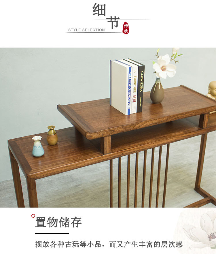 Zen đơn giản lược hiên Đài Loan mới Trung Quốc squat đầu trường hợp vài several gỗ foyer trang trí phân vùng hiên bàn ghế - Bàn / Bàn ban ghe cafe