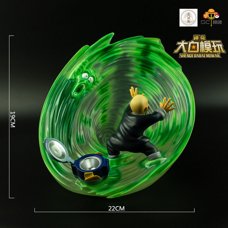 (Great White) Seven Dragon Everest Tortoise Fairy's Magic Magic Seal Wave Short Flute Biker King's original GK statue