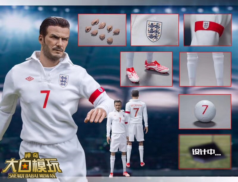 CagToys Little Babe Picture 1 6 Mobile Puppet Football Puppet 7 Beckham