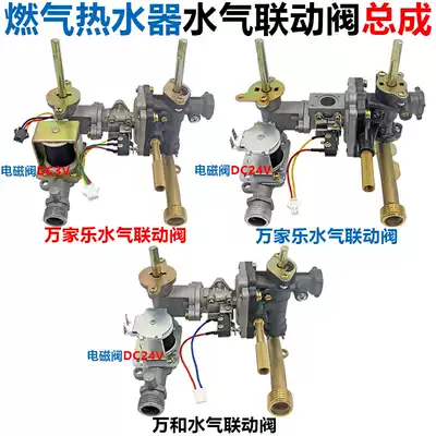 Wanjiale gas water heater water and gas linkage valve assembly inlet valve intake valve liquefied gas water heater accessories