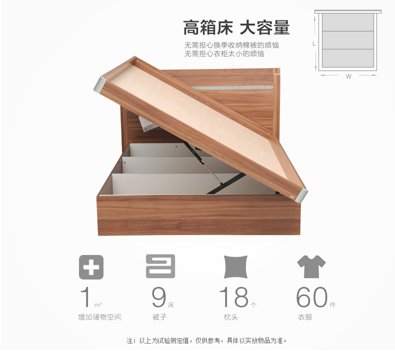 Nội thất phòng ngủ màu đỏ Apple Gói phòng ngủ R8302-CB Bảng điều khiển giường đôi 1,5 / 1,8 mét * 2 nhóm - Bộ đồ nội thất giường hơi