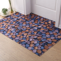 Door entrance mat Door mat Door mat 3D spray printing entrance hall mat home bathroom non-slip mat can be customized