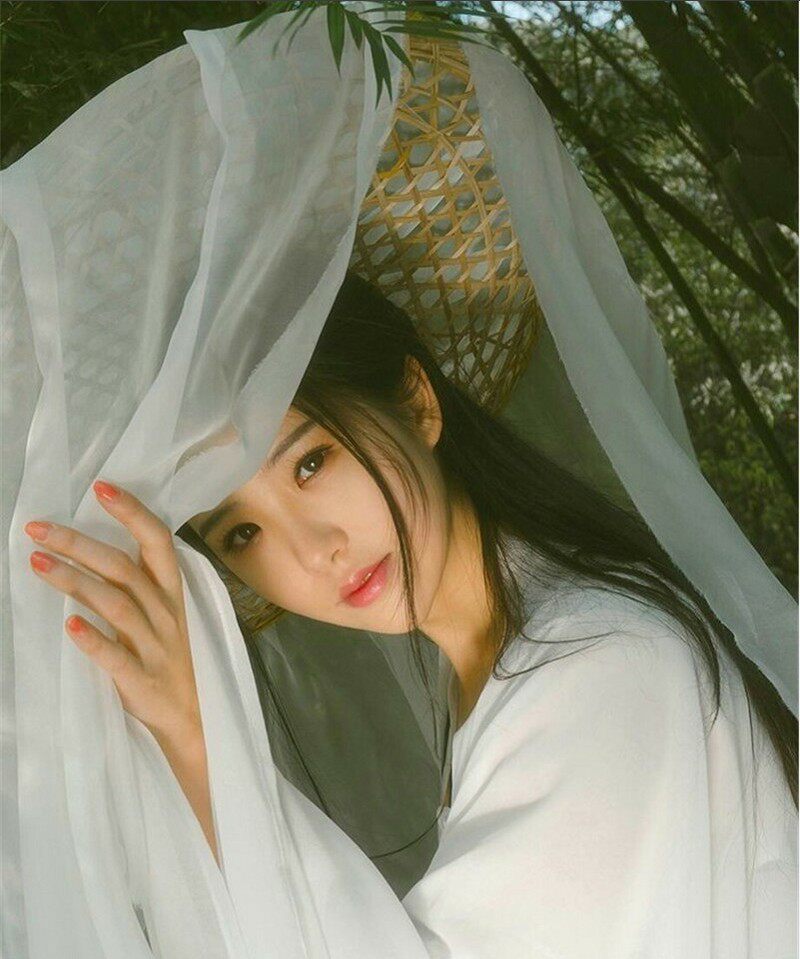 古风侠女斗笠帷帽 cosplay舞台演出防晒遮容神器,幕离写真必备!🌟-汉服半身裙-淘宝好物网