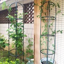 Windmill Jasmine Climbing Rattan Frame Iron Floral Stand Potted Outdoor Garden Outdoor Plants Rose Seedling Grid Wire