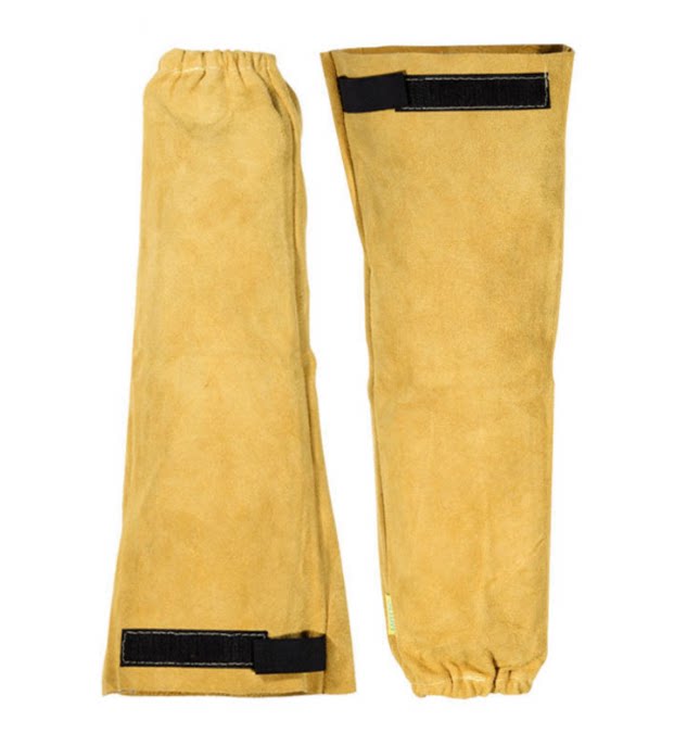 WETTLES 44-2319 sleeve full leather hand sleeve long breathable insulation, abrasion resistant sunscreen, high temperature resistant arm cover