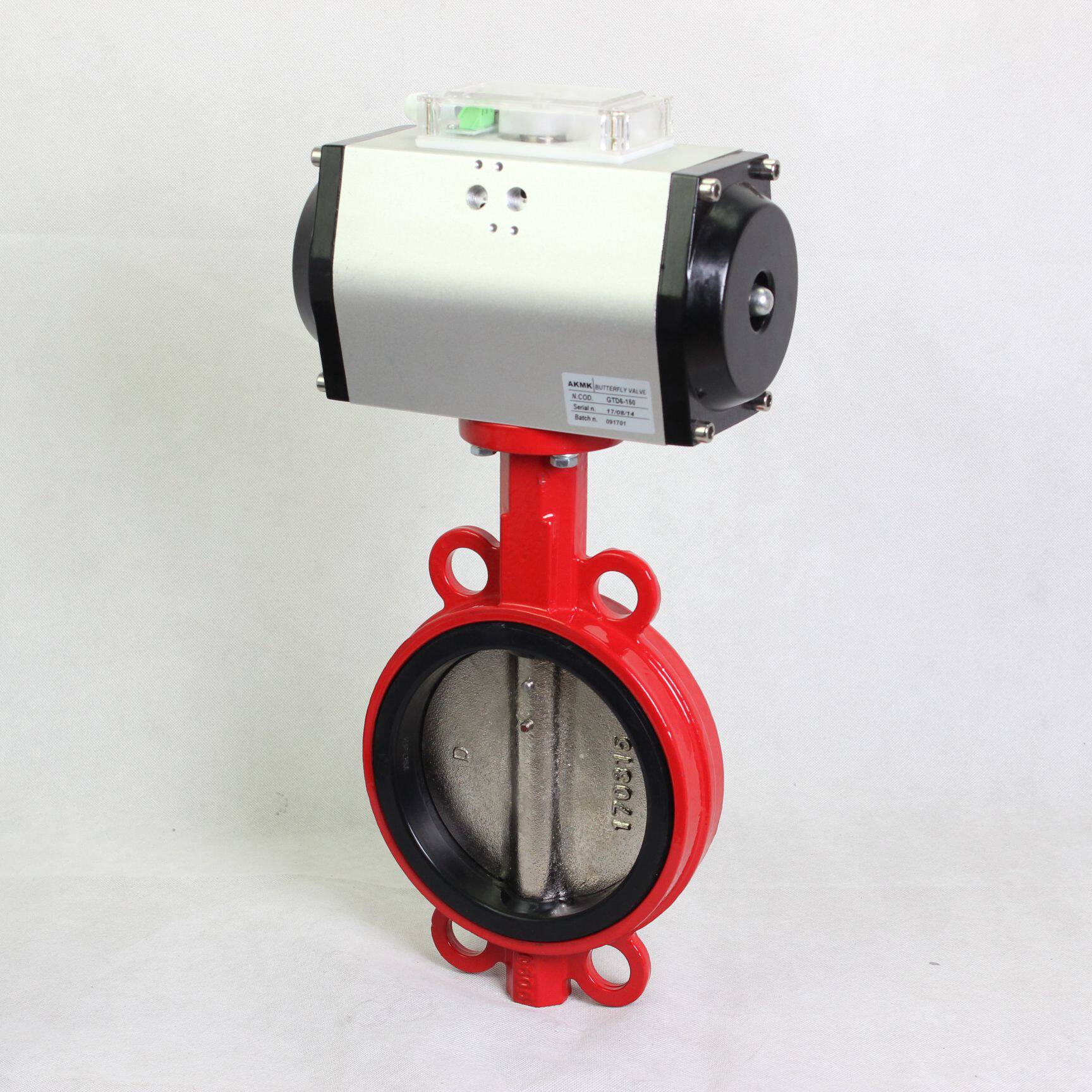 Manufacturer direct sale-for clip-type water called butterfly valve GTD6-200WF pneumatic butterfly valve stirring station water valve