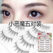 Snowinay 702721 small demon fake eyelash A07 glue ab15 false eyelash ab15 eyelash ab2 lower eyelash ab2