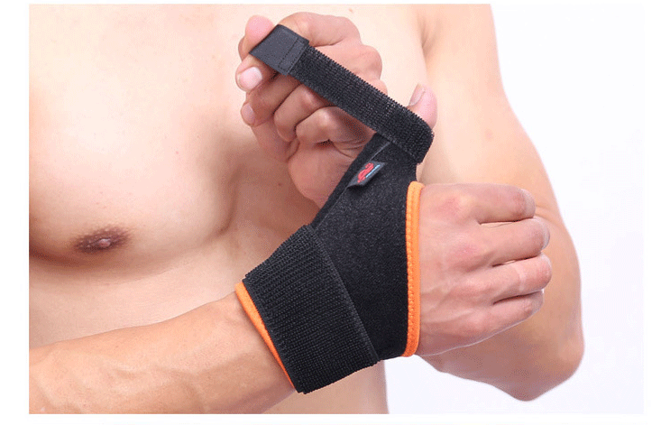 Thumb bảo vệ bóng rổ bong gân gãy cố định ngón tay cái bảo vệ cổ tay chuột ngón tay chỉnh thiết kế cọ bảo vệ - Dụng cụ thể thao băng đầu gối đạp xe