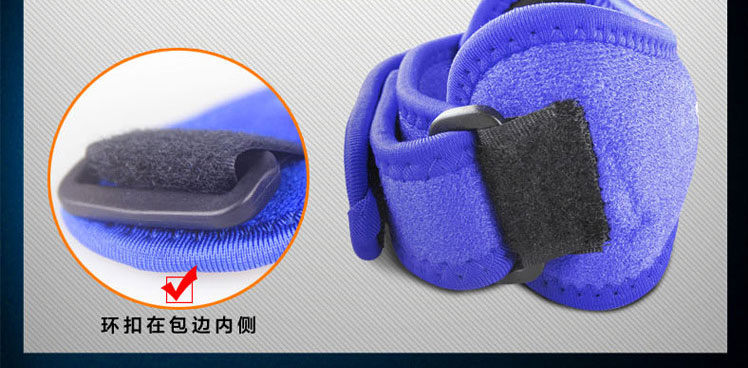 AOLIKES shin vành đai miếng đệm đầu gối thể thao nam và nữ chạy bộ bóng rổ thể dục dụng cụ bảo vệ vành đai cưỡi áp lực băng gối đá banh
