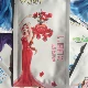 Authentic Wei Her White Red Poisoning Slim Firming Mask Silk Mask Lock Water Service Post để cải thiện Rough Fine Line - Mặt nạ