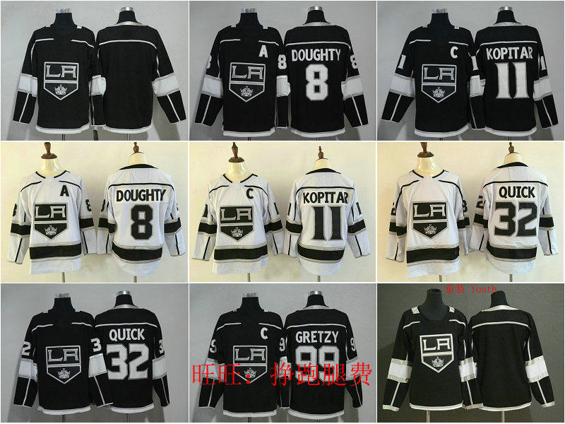 Los Angeles Kings King ice hockey uniform Kopitar Quick Doughty 99# Jersey