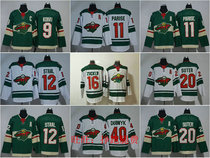 Minnesota Wild hockey suit Parise Staal Suter Zucker Jerseys