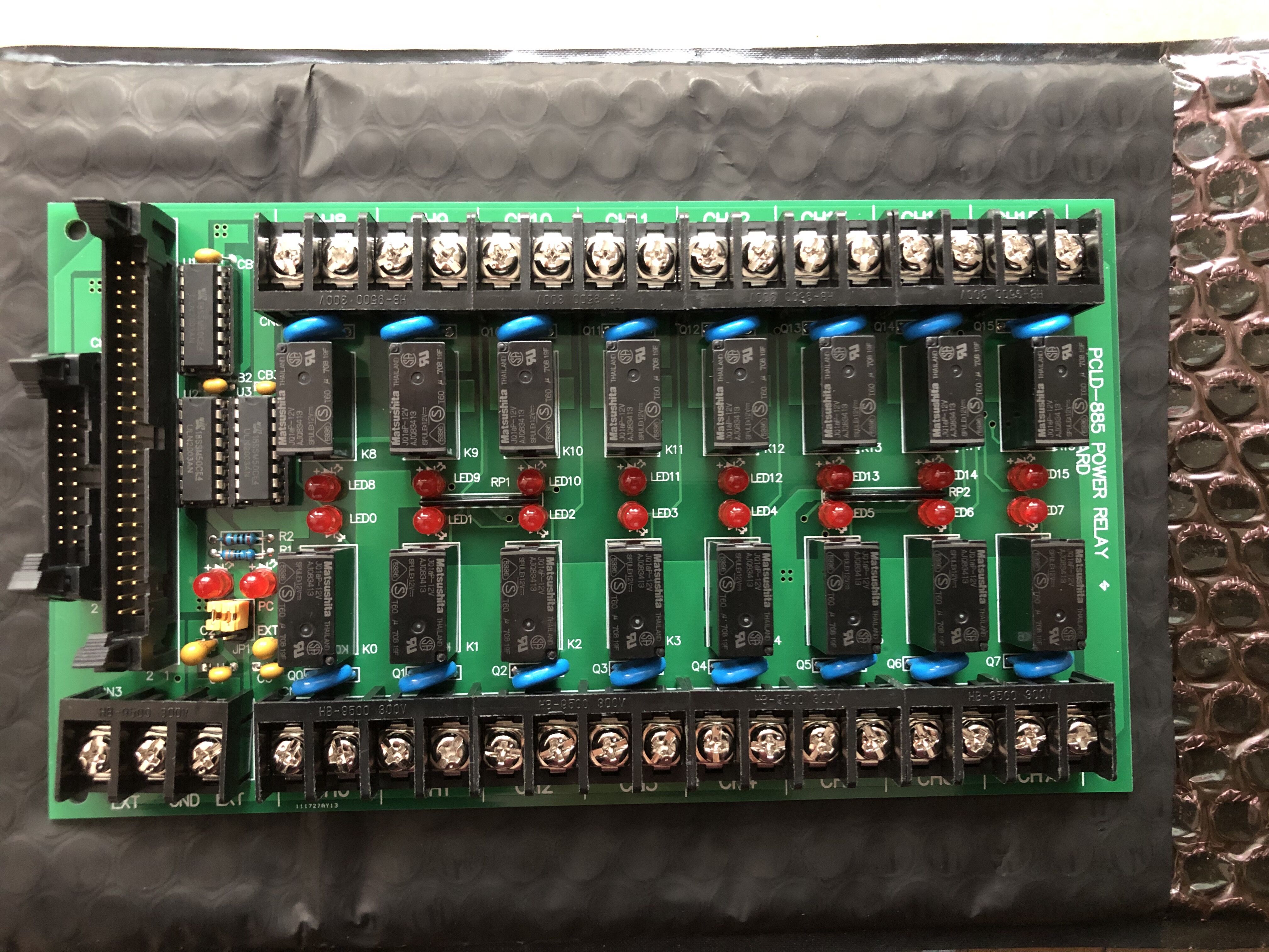 Brand new Yanhua Yaxiang PCLD-885 16 channel power relay output board (warranty 2 years)