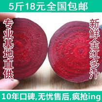 5kg of fresh vegetables and fruits beetroot red vegetable head red juicy double base direct supply
