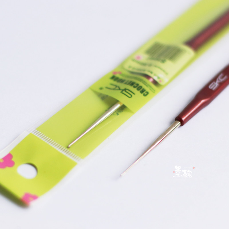 SKC homemade plastic shank hook needle lace wool sweater hand-woven diy extremely fine