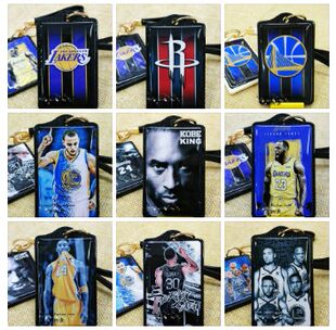 NBA-звезда Джеймс Карри ручной работы акриловый держатель для карт пропуск на автобус банкетный/билетный держатель для кампуса проездной билет карта метро доступ контроль
