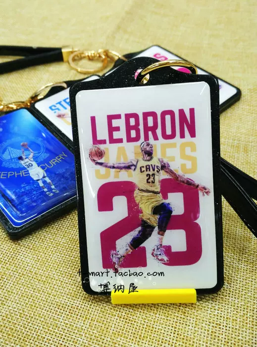 NBA-звезда Джеймс Карри ручной работы акриловый держатель для карт пропуск на автобус банкетный/билетный держатель для кампуса проездной билет карта метро доступ контроль