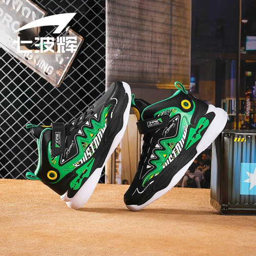 Демисезонная детская спортивная обувь для мальчиков, флисовые удерживающие тепло нескользящие туфли