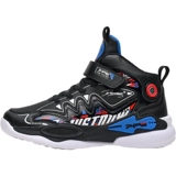 Демисезонная детская спортивная обувь для мальчиков, флисовые удерживающие тепло нескользящие туфли